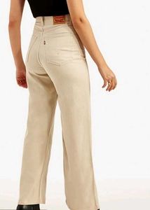 beige jeans