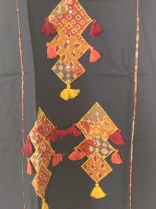Stylish Navy blue Embroidered Kurta