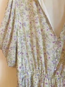 Chic Floral Print Mini Dress