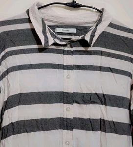 Grey Printed Shirt For Girl Or Women 34 Bust