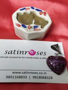 Handmade Heart Pendant Necklace