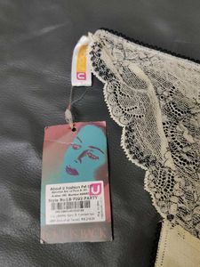 Lace Thong Panty with Bow Detail