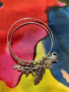 Boho Charm Bangle Bracelet