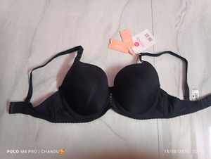 New ShyAway Black Padded Bra