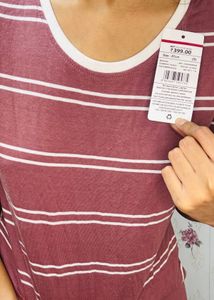 Teamspirit Brand Mauve Color tee with tags