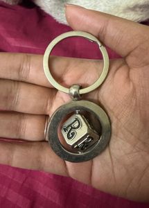 Initial "R" Keychain