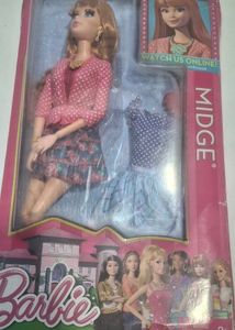 Midge Doll with Fashion Accessories