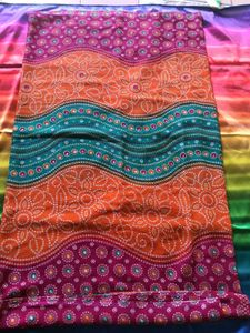 new Bandhani Print Saree