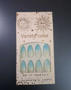 DIY Almond Press-On Nails