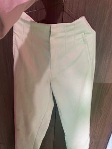High Waisted Satin Pants