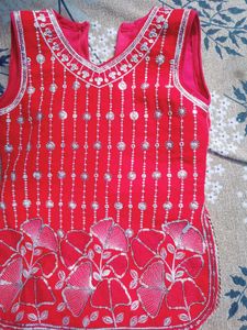 Pink Kurta Set for Girls