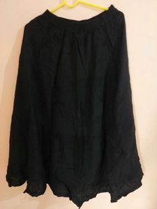 Elegant Black Maxi Skirt