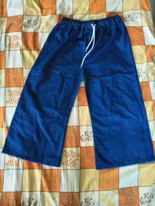 Wide Leg Denim Jeans