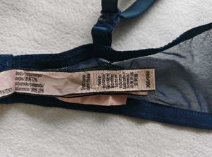 Victoria's Secret Blue Lace Bra