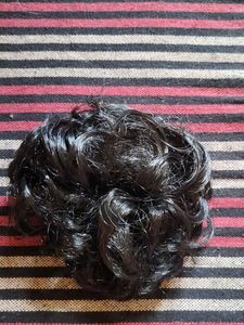 Chic Messy Hair Bun Extensions Scrunchies
