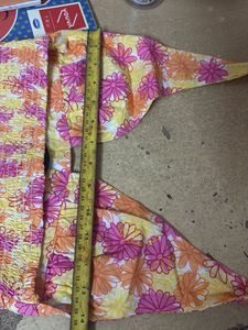 🌸Retro pink Floral Halter Top🌸