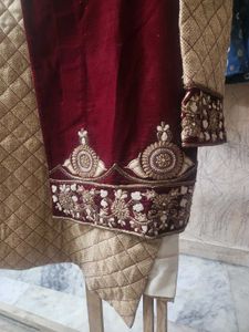 Elegant Embroidered Sherwani Style Kurta