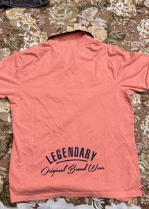 Men's Graphic Print Polo T-Shirt