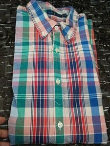 Ralph Lauren Plaid Button-Down Shirt