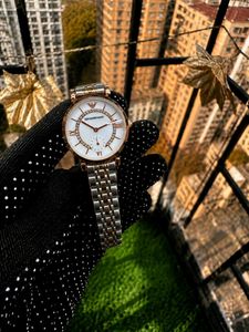 EMPORIO ARMANI LADIES WATCH ⌚Mother-of-Pearl Style