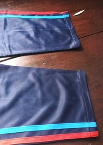 Men's Blue NCC Track Pants with Stripes
