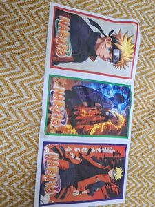 Naruto Anime Stickers set of 5