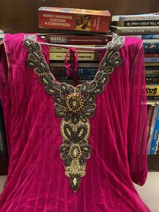 Pink Anarkali Kurta | festive &amp; wedding c