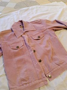 Pink Denim Jacket