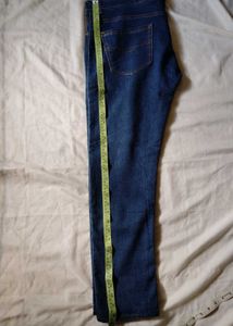 Dark Blue Denim Jeans