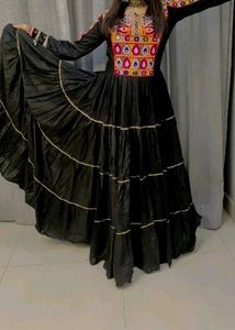 New Navratri Anarkali with full gher