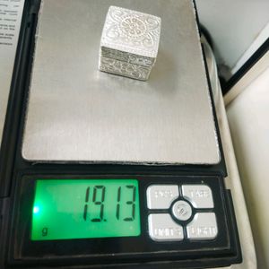 Pure Silver Square Box/dabbi for Multipurpose use