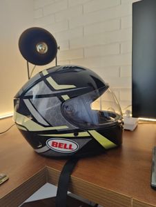 Bell Qualifier Motorcycle Helmet - Black/Yellow