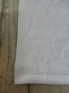 White Bubble Print Puff Sleeve T-Shirt