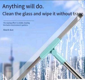 Silicone Floor Wiper with Adjustable Handle