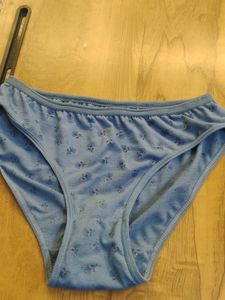 Blue Floral Briefs