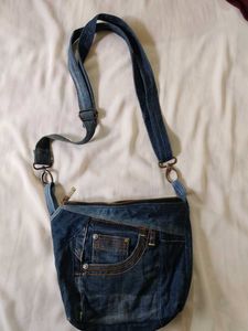 Unique Denim Crossbody Bag