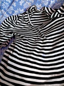 Striped Knit Top