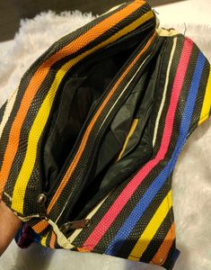Women's Multicolored Shoulder Bag