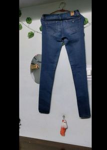 Blue Denim Skinny Jeans