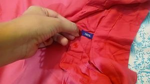 Vibrant Coral High Low Shrug Cum Tunic