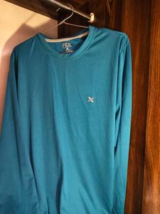 Long Sleeve Teal T-Shirt