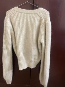Cream Knit Cardigan