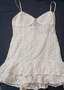 Zara Cute White Dress