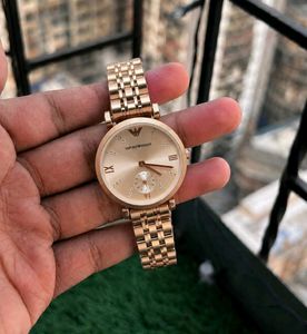 Emporio Armani Rose Gold Watch