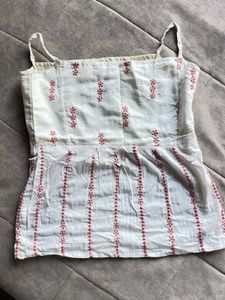 Embroidered Camisole Top