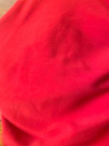 Chic Ruched Red Cami Top