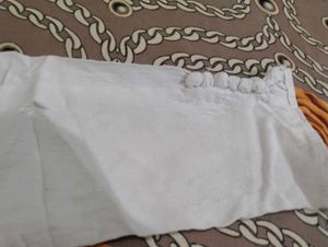 White Ethnic Pants