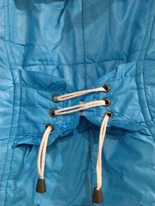 Vintage Blue Puffer Jacket 🧥