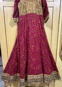Heavy Flared Anarkali Gown outfit