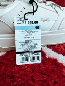 Women Stylish Chunky White Sneakers